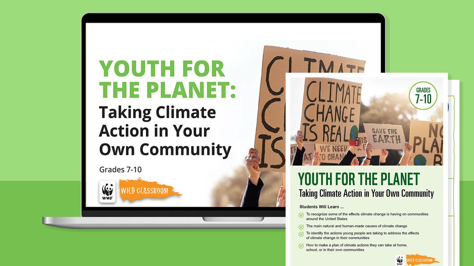 Grab Your Free Climate Action Kit for Grades 7-10 Today!