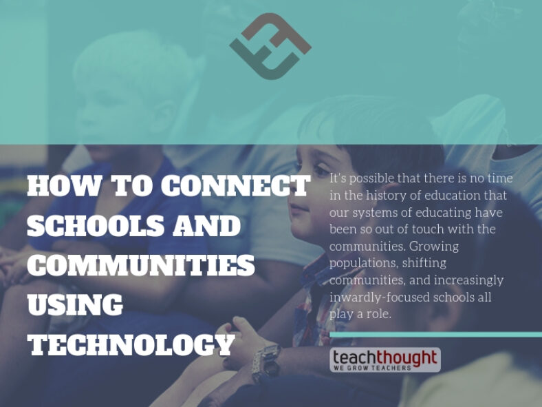 How To Connect Schools And Communities