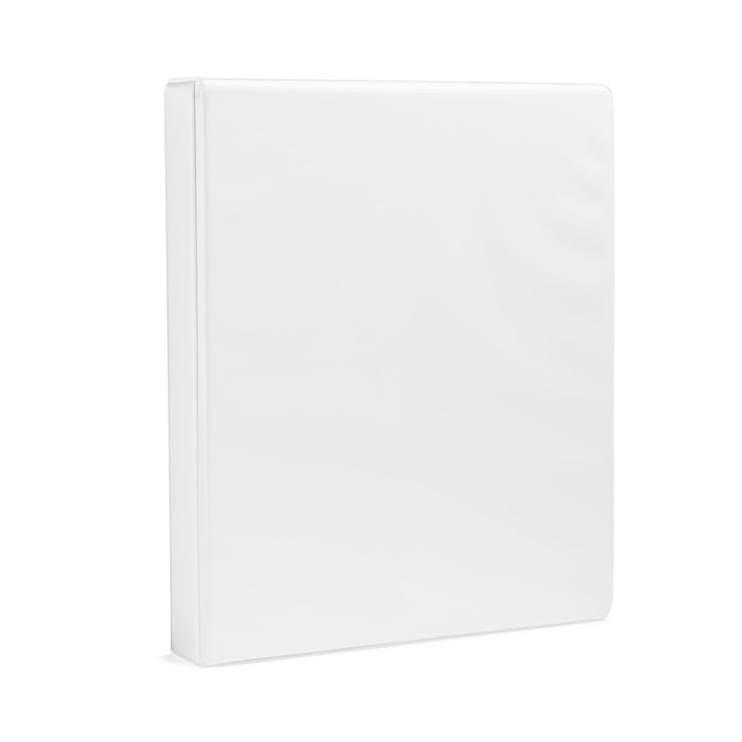 Amazon Basics 3-Ring Binder, 1-Inch – White 1 pack