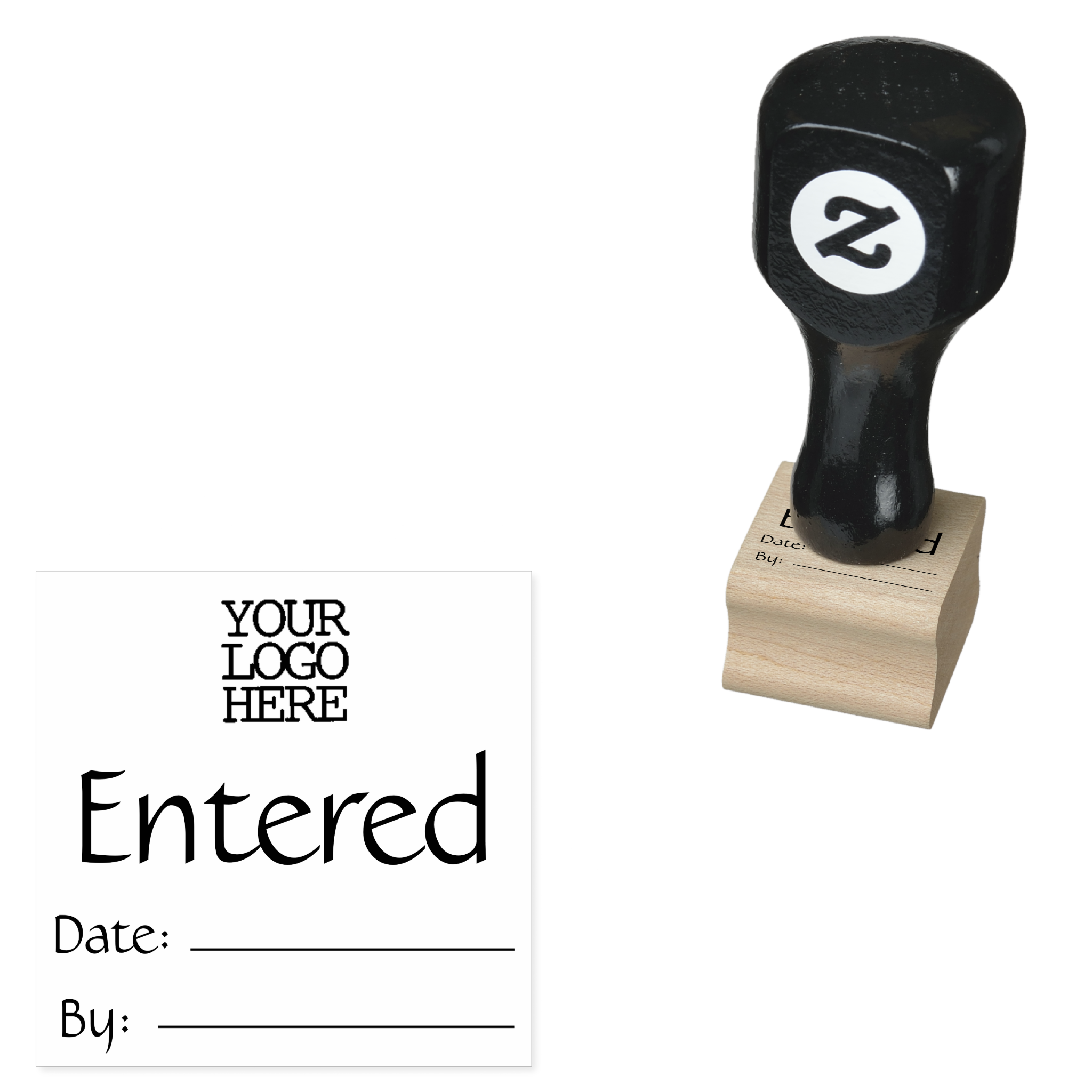 Accounting Bookkeeping Entered Transaction  Rubber Rubber Stamp